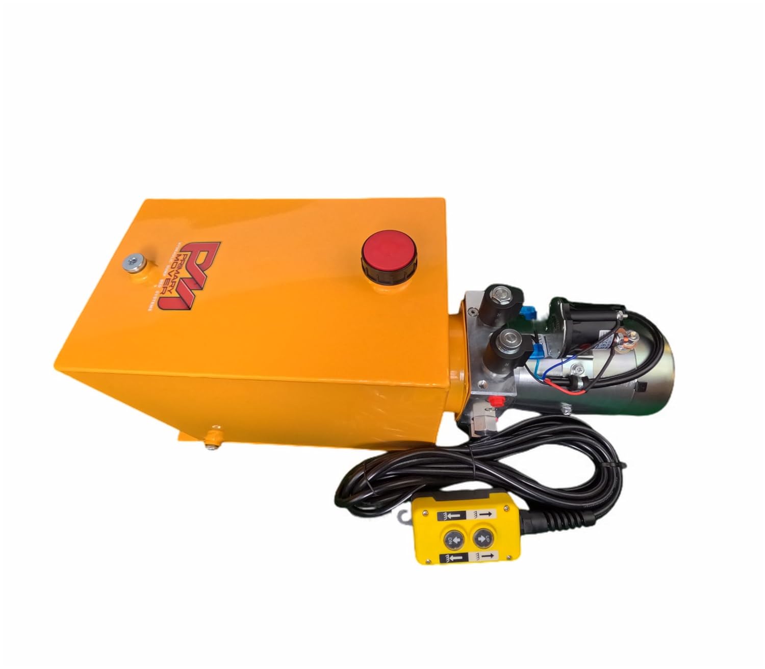 DLH – Bomba hidráulica de 12 Vdc para remolque volquete – Unidad de potencia hidráulica de doble efecto – Bomba de remolque de volquete de 15