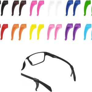 12 colores para lentes con agarre para las orejas, para niños y adultos, soporte de correa deportiva para gafas, retenedor de lentes, soporte 12 colores para lentes con agarre para las orejas, para niños y adultos, soporte de correa deportiva para gafas, retenedor de lentes, soporte