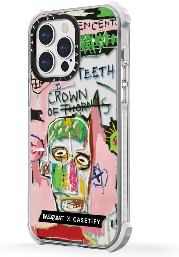 CASETiFY Funda Ultra Impact para iPhone 13 Pro – en italiano – Clear Frost