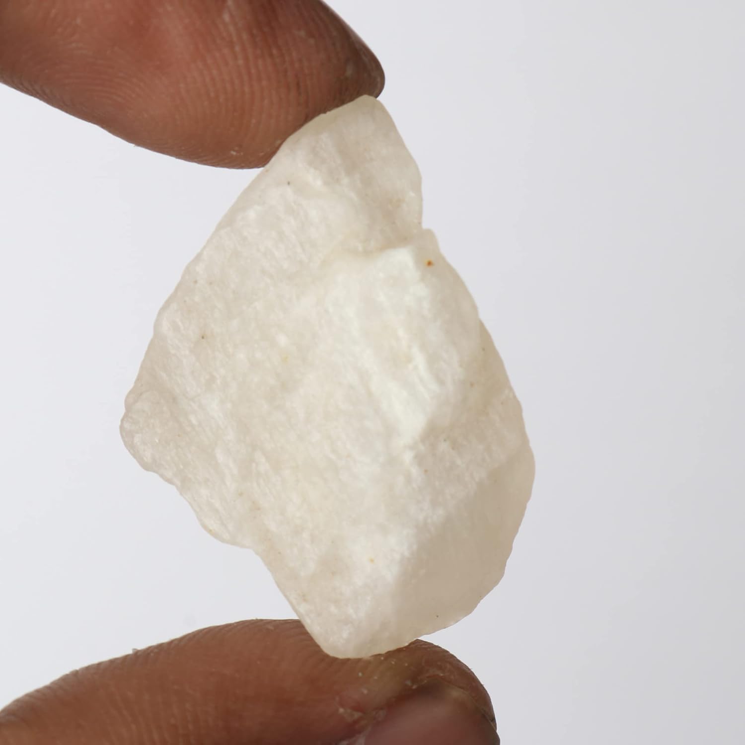 GEMHUB Piedra lunar blanca Cristales curativos Cristales de chakra Cristales naturales Piedras espirituales Reiki Curación Chakra 70.55 ct, Gema,