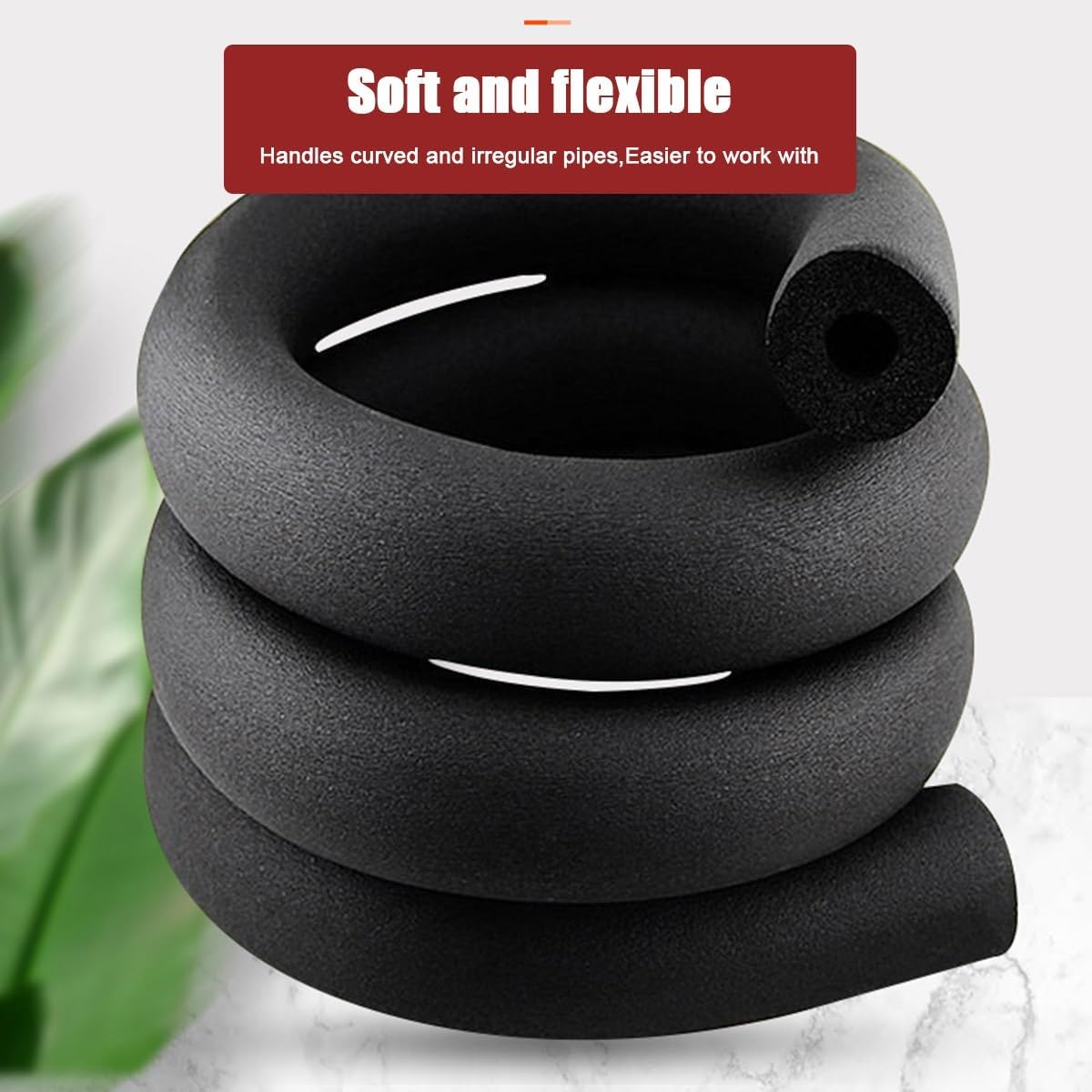 Tubo de espuma resistente al agua, antideslizante, para herramientas de fitness, soporte de identificación de 14″-4-13″ de grosor 35″ 79″ cubierta