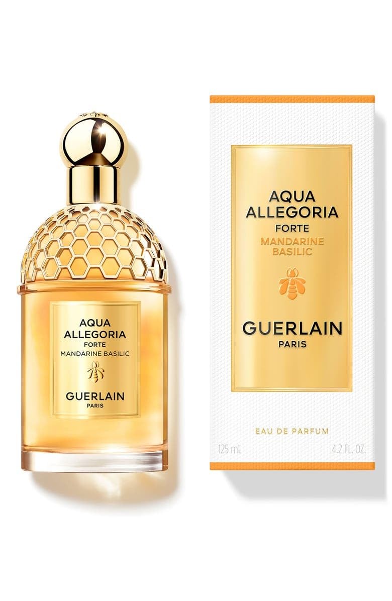 Guerlain Aqua Allegoria Forte Mandarine Basilic para mujer, Eau de Parfum en aerosol, 4.2 onzas  4.2 fl oz