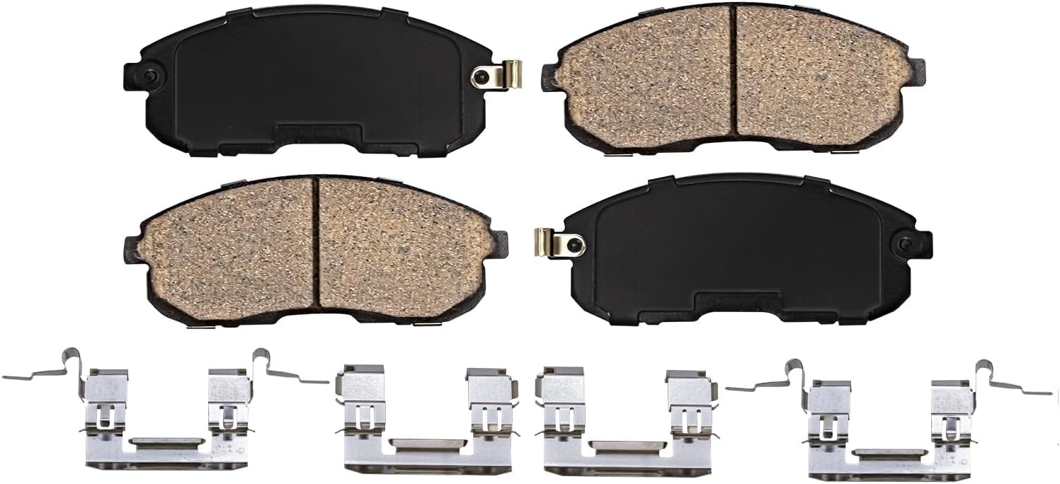 Detroit Axle – Kit de freno delantero para Nissan Altima 2002-2006, Maxima 2002-2003, 2002-2004 Infiniti I35 Rotores de freno y pastillas de freno