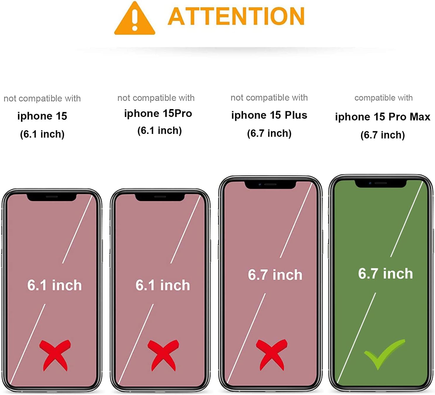 KIHUWEY Funda compatible con iPhone 15 Pro Max con soporte para tarjeta de crédito, cierre magnético de cuero de alta calidad, función atril, funda