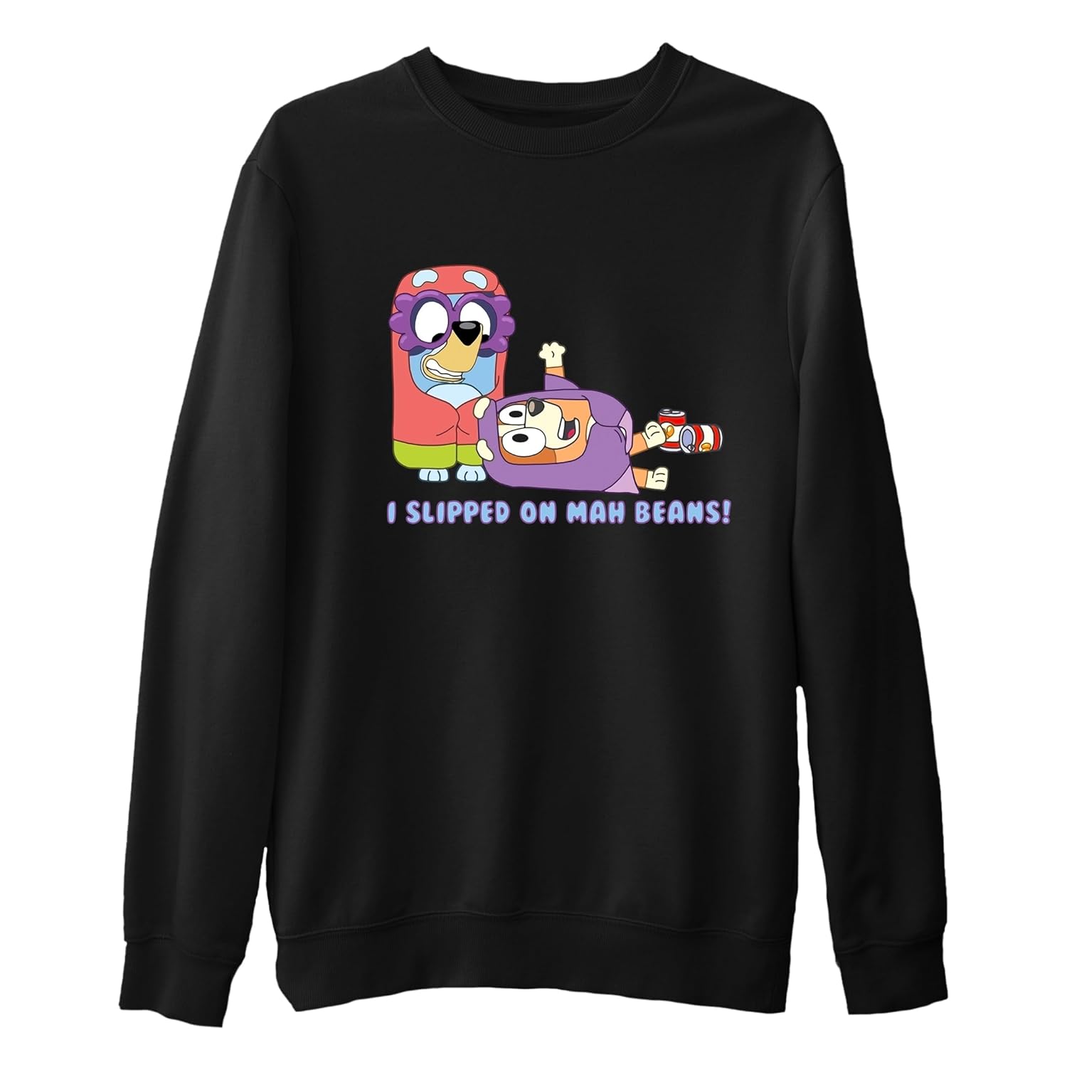 I Slipped On Mah Beans Sweatshirts, Bluey Birthday Girl Sweatshirt, Bluey Birthday Squad Sweatshirt, Bluey Birthday party Team, Bluey Birthday Party