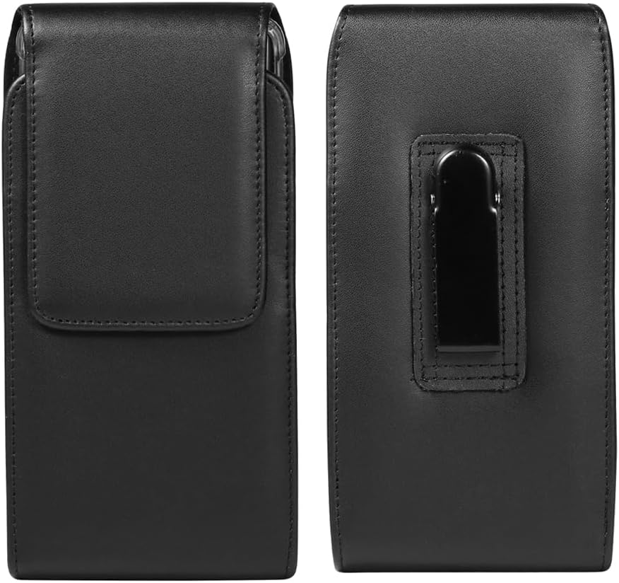 Funda de piel sintética para teléfono celular con clip para cinturón para Samsung Galaxy S21 S20 S22+ S21 FE S10 Note 10  Google Pixel 7 7a Pixel 6a