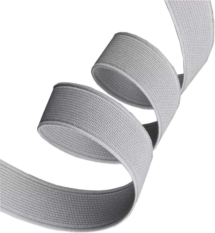 Cinta elástica plana de 1 pulgada, accesorio para zapatos de ballet de costura, pantalones de ropa, varios colores, banda elástica de poliéster,