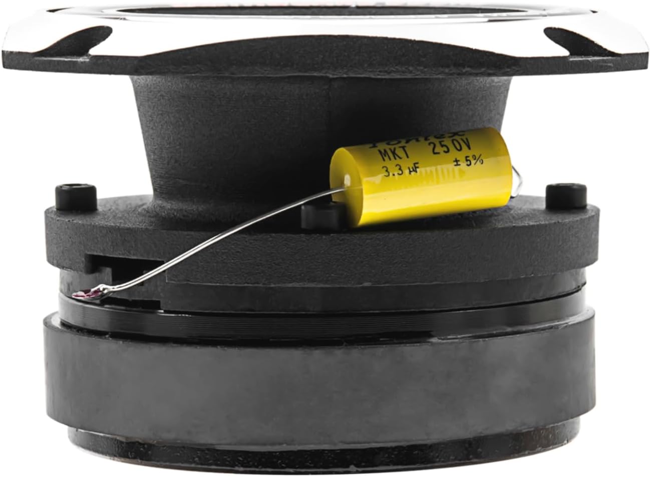Earthquake Sound PR-BT90S – Tweeter Super Bullet de titanio de 4 pulgadas, bobina de voz de 1.75 pulgadas, 150 W MAX (par), plateado