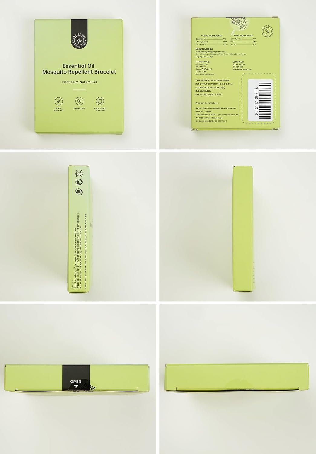 Pulseras de mosquitos, bandas de mosquitos de insectos y plagas para adultos y niños, sin DEET, pulseras de mosquitos al aire libre, patio,