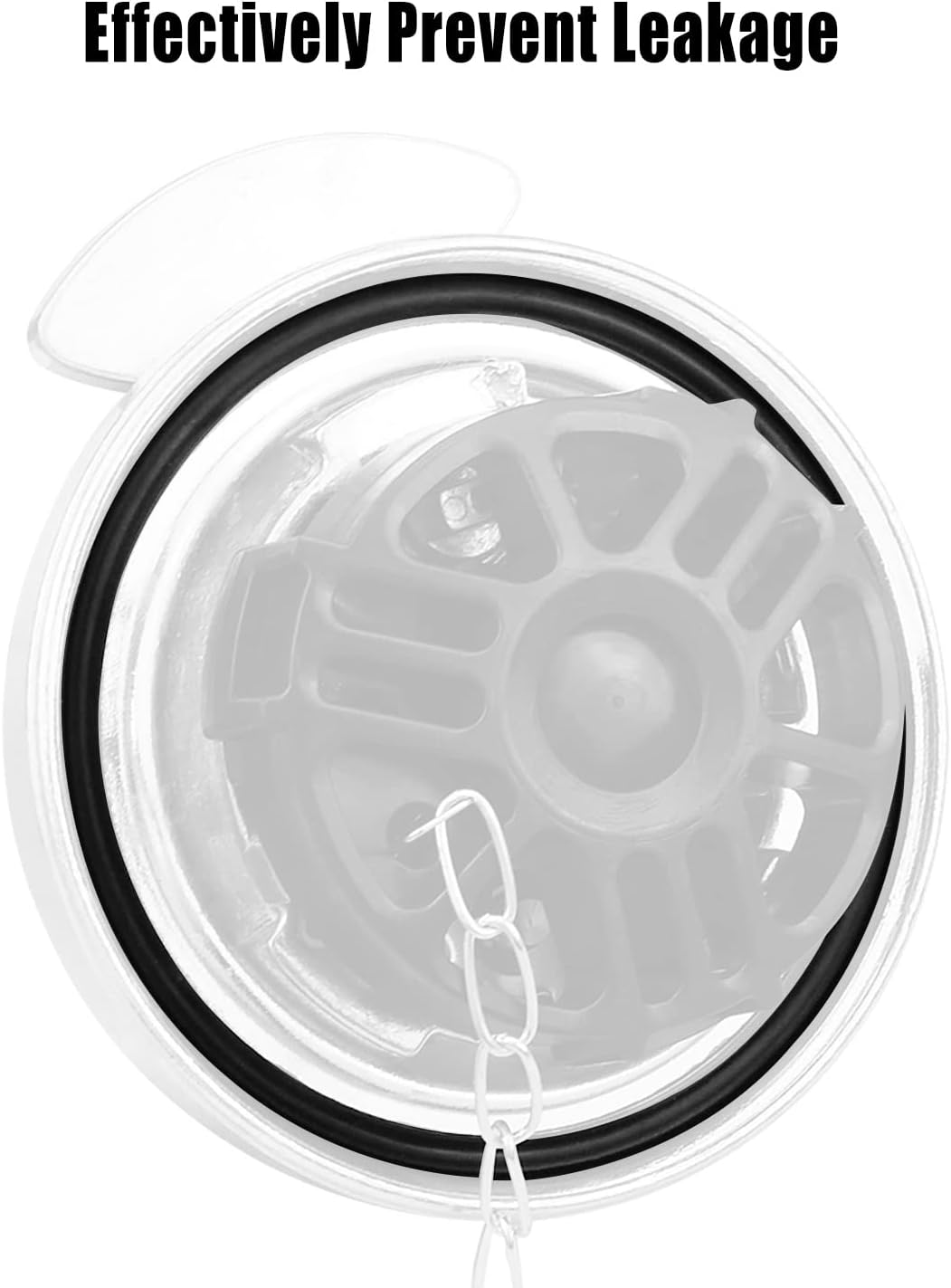 Junta de tapa de combustible para camiones Peterbilt, juntas de anillo de tanque de gasolina para arandela de sellado de repuesto 572.1014.1, junta