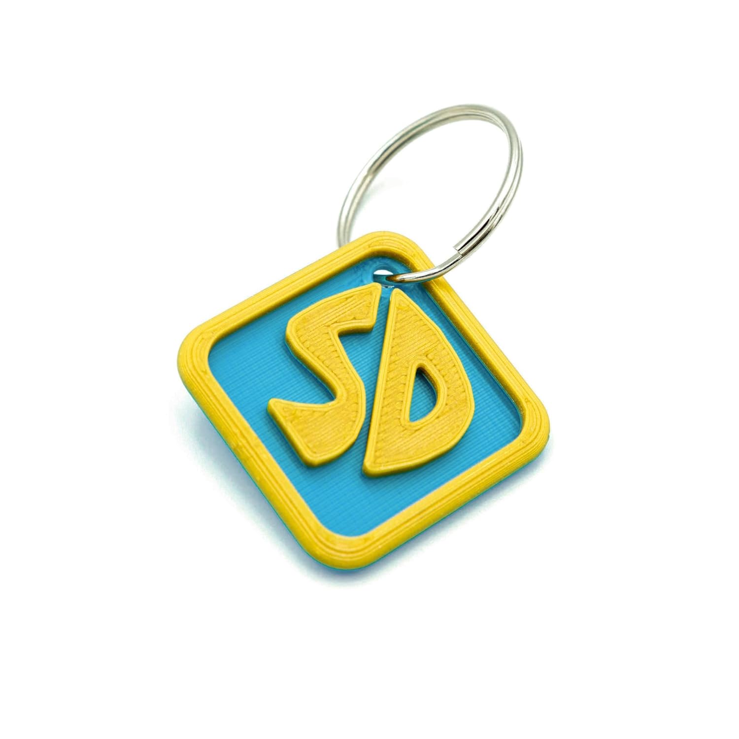 Scooby Dog Tag – Durable Plastic Scrappy Doo Costume Collar Tag Keychain for Dogs and Cats, Perfect for Halloween and Cosplay (Small)