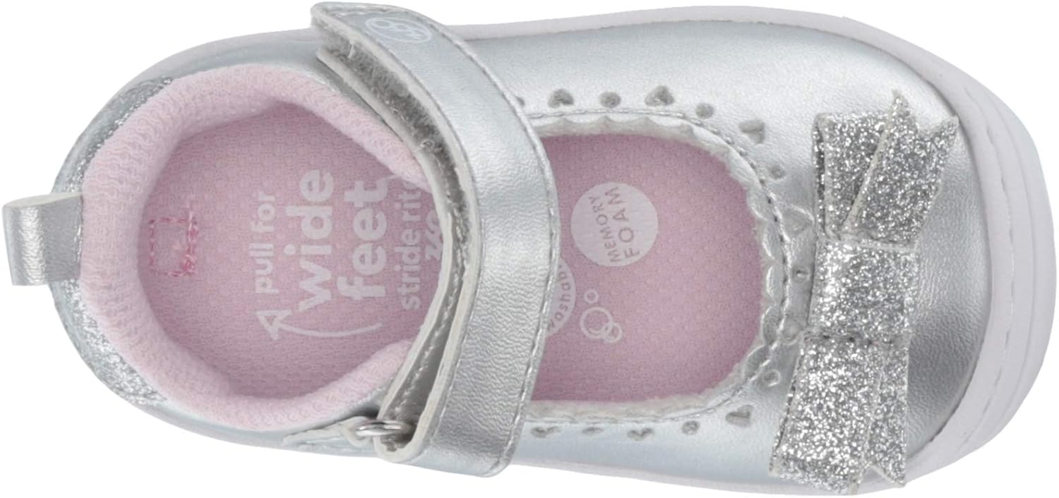 Stride Rite 360 Zapato de plantilla Erica de doble ancho para niña Mary Jane