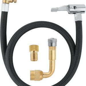 ZHSMS Manguera de inflado de neumáticos, adaptador de compresor de aire flexible de 41 pulgadas, adaptador de extensión de manguera de inflador de ZHSMS Manguera de inflado de neumáticos, adaptador de compresor de aire flexible de 41 pulgadas, adaptador de extensión de manguera de inflador de