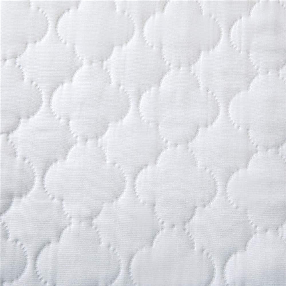 Protector de colchón para cuna, impermeable, 2 unidades