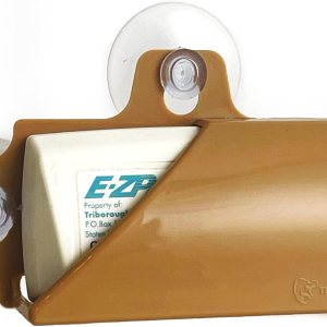 Soporte para pase de peaje para automóvil, soporte súper fuerte con ventosas que se sujeta firmemente al parabrisas de tu automóvil (bronceado, 1 Soporte para pase de peaje para automóvil, soporte súper fuerte con ventosas que se sujeta firmemente al parabrisas de tu automóvil (bronceado, 1