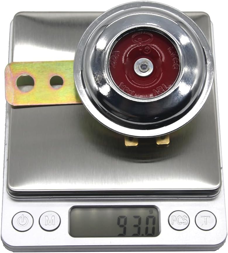 LVEE DL70-002 Universal motocicleta eléctrica bocinas impermeable redondo altavoz 12V 1.5A 105db pequeño cuerno para motocicleta