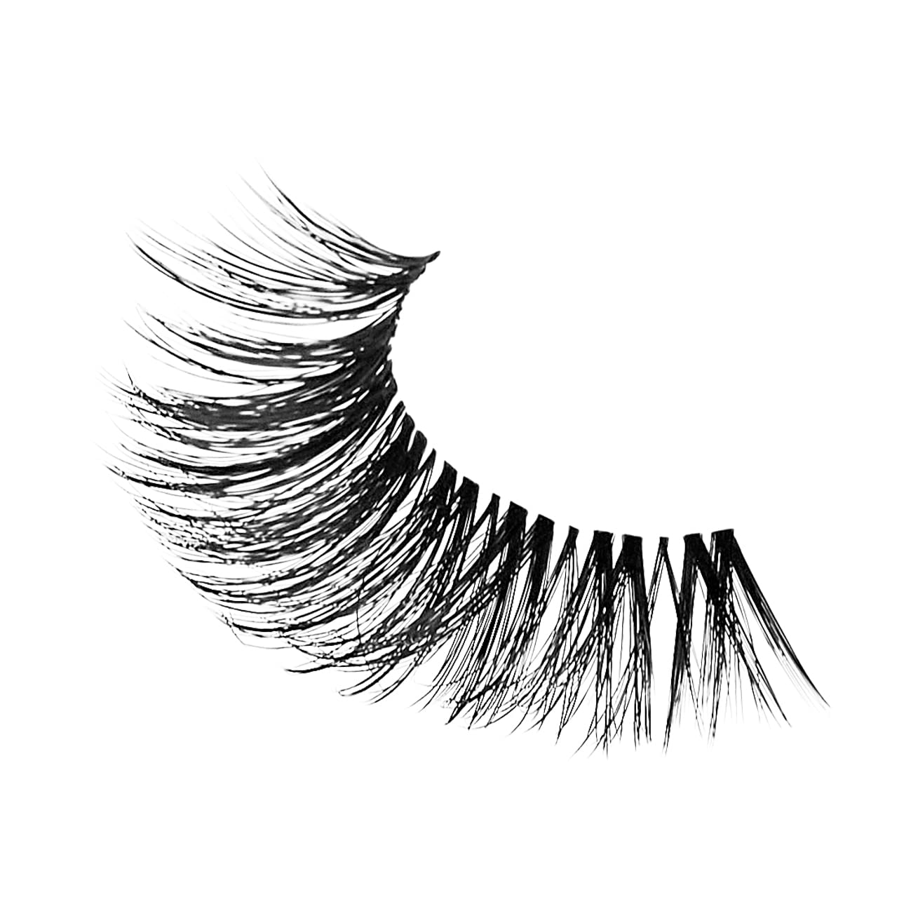 KISS My Lash But Bolder – Pestañas postizas de volumen 3D, delgadas, delgadas, negras, cómodas, voluminosas, de aspecto natural, visón sintético,
