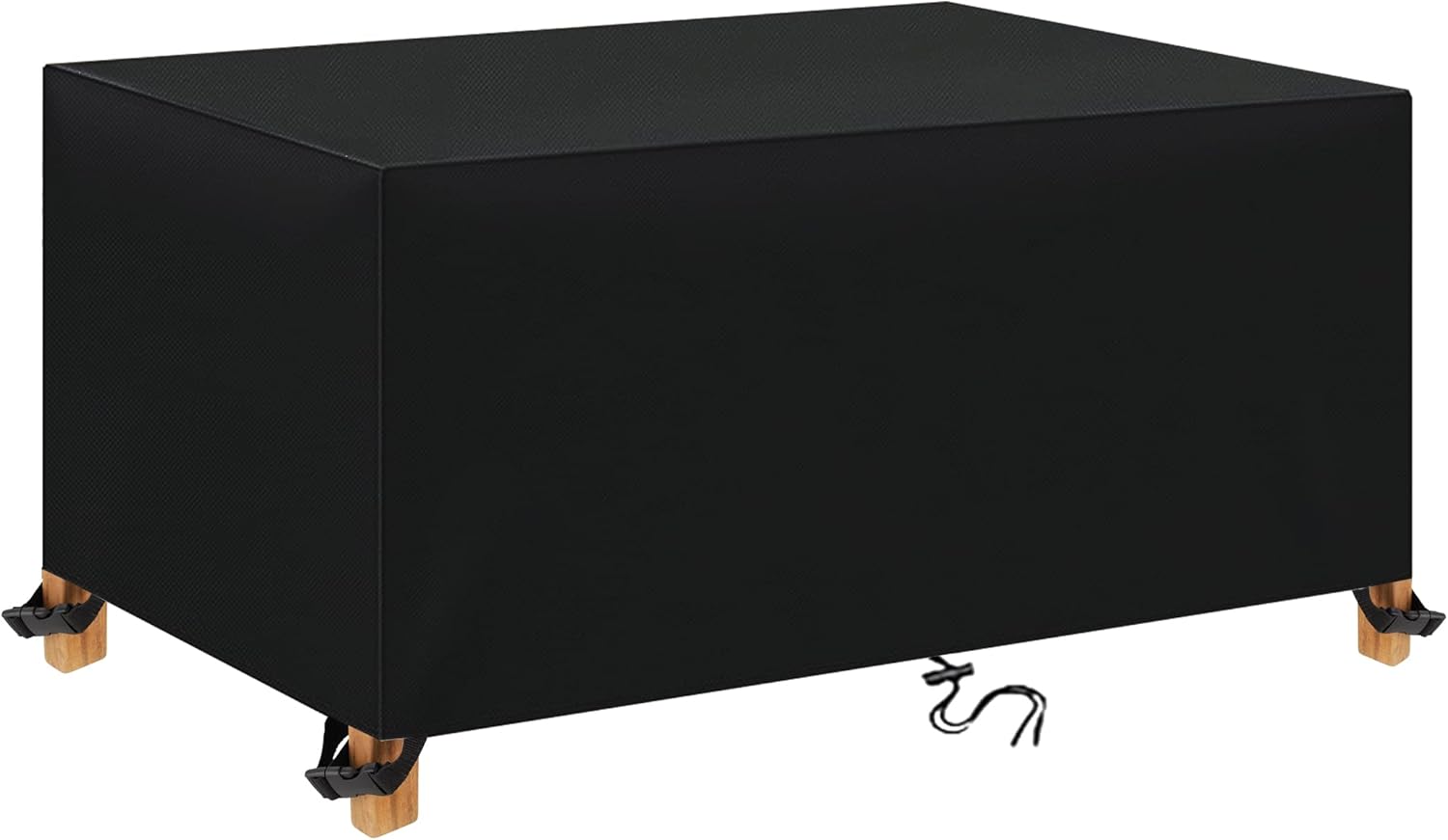 Fundas para muebles de patio, impermeables, para exteriores, tela Oxford 600D, fundas de sofá rectangulares, resistentes a la intemperie, para