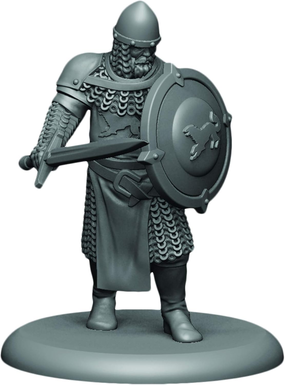 CMON Juego de miniaturas de mesa de una canción de hielo y fuego, caja de unidades de espadas juradas Stark – Promesa de lealtad a House Stark!