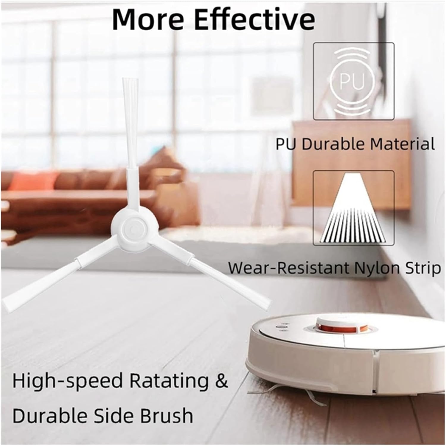 ZeAda 21 piezas de repuesto al vacío Hepa filtro fregona paño, compatible con Xiaomi Robot Vacuum S10S12 B106GL