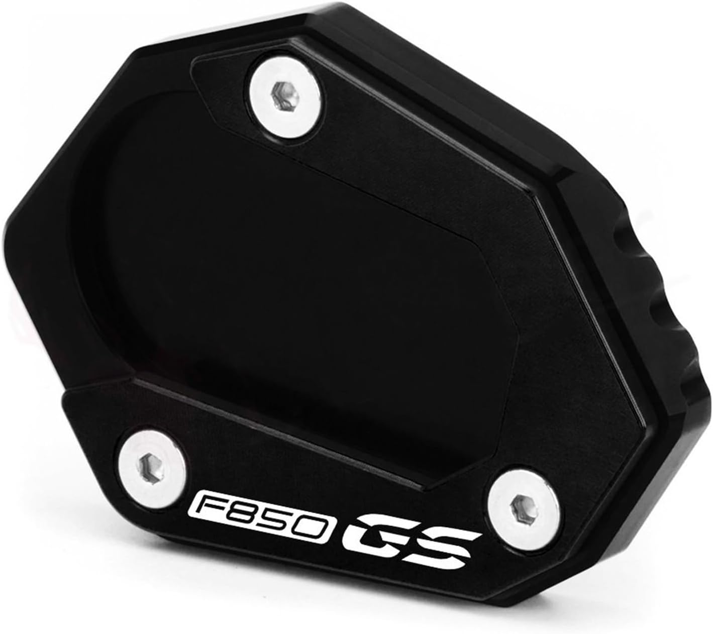RSFIL Motorcycle Kickstand Enlarger Pad for BMW F850GS Adventure F750GS F 850 GS Adv 2018 2022 Foot Side Stand Support Plate (Color  F850GS Black)