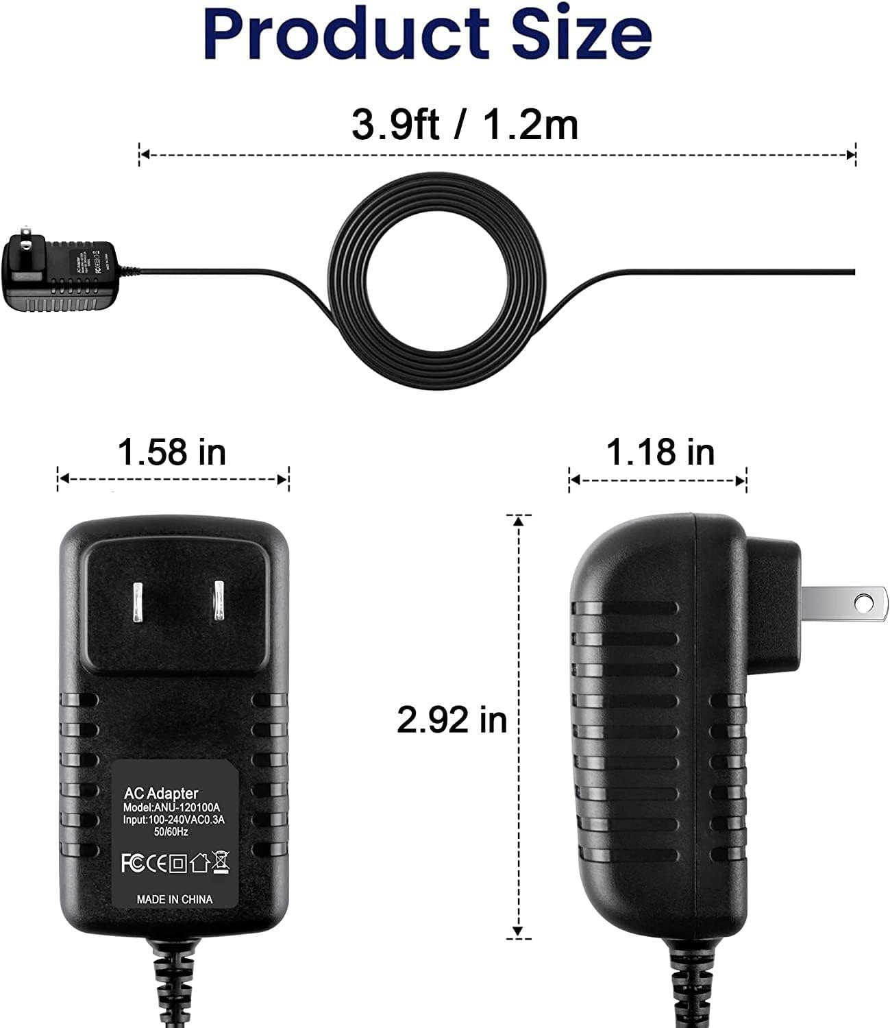 Adaptador de 12 V CACC para redes de audio PAL Henry Kloss Tivoli, canciones, iSongBook, modelo uno, modelo dos, modelo tres modelo 10 Radio 12VDC