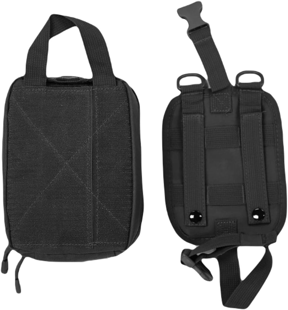 Molle Tactical Rip Away IFAK bolsa de estilo militar, equipo médico de primeros auxilios, resistente al agua