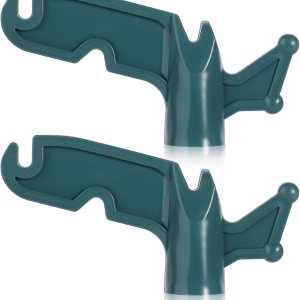 2 ganchos multiusos de plástico para atornillar, gancho de poste de extensión de 34 pulgadas, se adapta a postes roscados, accesorio de gancho para 2 ganchos multiusos de plástico para atornillar, gancho de poste de extensión de 34 pulgadas, se adapta a postes roscados, accesorio de gancho para