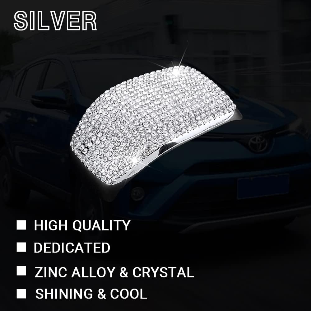 1797 Para Toyota RAV4 Accesorios Highlander Venza Bling Gear Pomo Cubierta De Palanca De Cambios Tapa De La Palanca De Cambios De Coche Interior