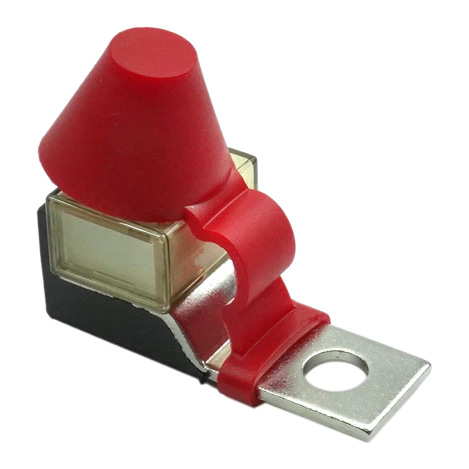Kit de bloque de fusibles de terminales de fuente de alimentación marina (fusible incluido) 300A 58V DC máximo, solo perno de 516 pulgadas (M8)