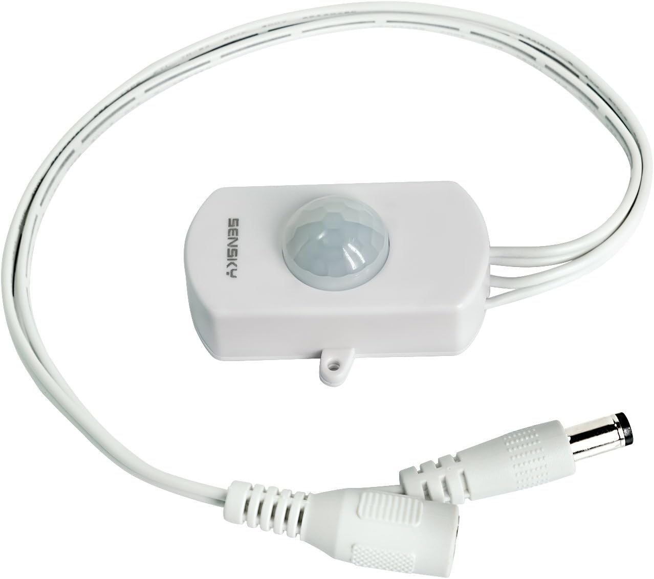 BS010WL DC 12v a 24v Mini Pir Sensor de Movimiento Interruptor de Ocupación Sensor de Ocupación para DIY Iluminación LED (Sensor de Luz, Tiempo de