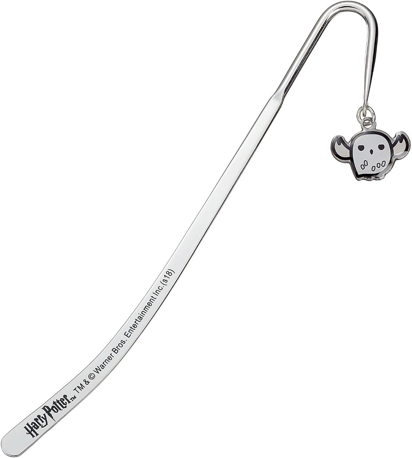 Harry Potter Marcapáginas chapado en plata con licencia oficial (Hedwig)