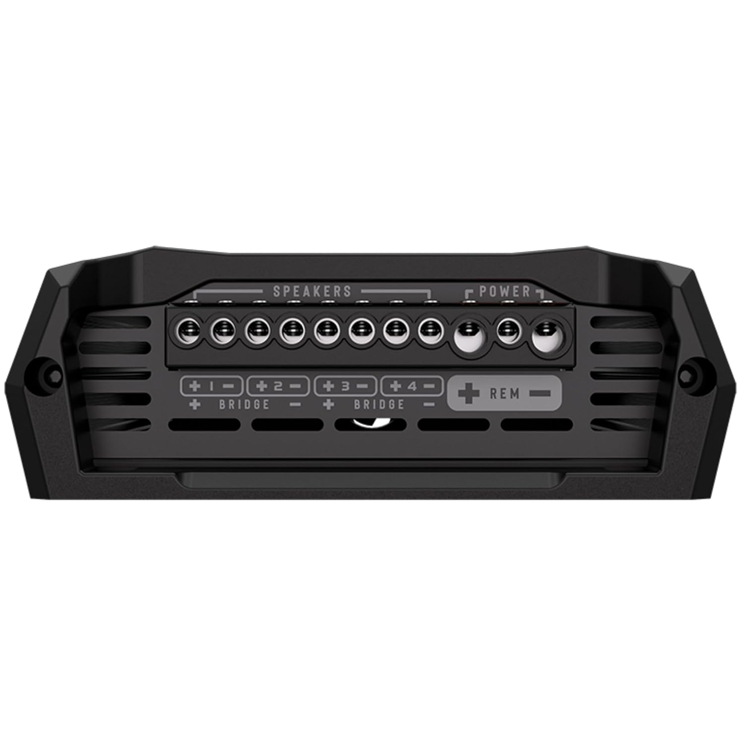 Stetsom Bravo HQ 800.4 Amplificador digital de audio multicanal para automóvil, 2 ohmios estables, 800 vatios RMS, 4 canales independientes, cruce