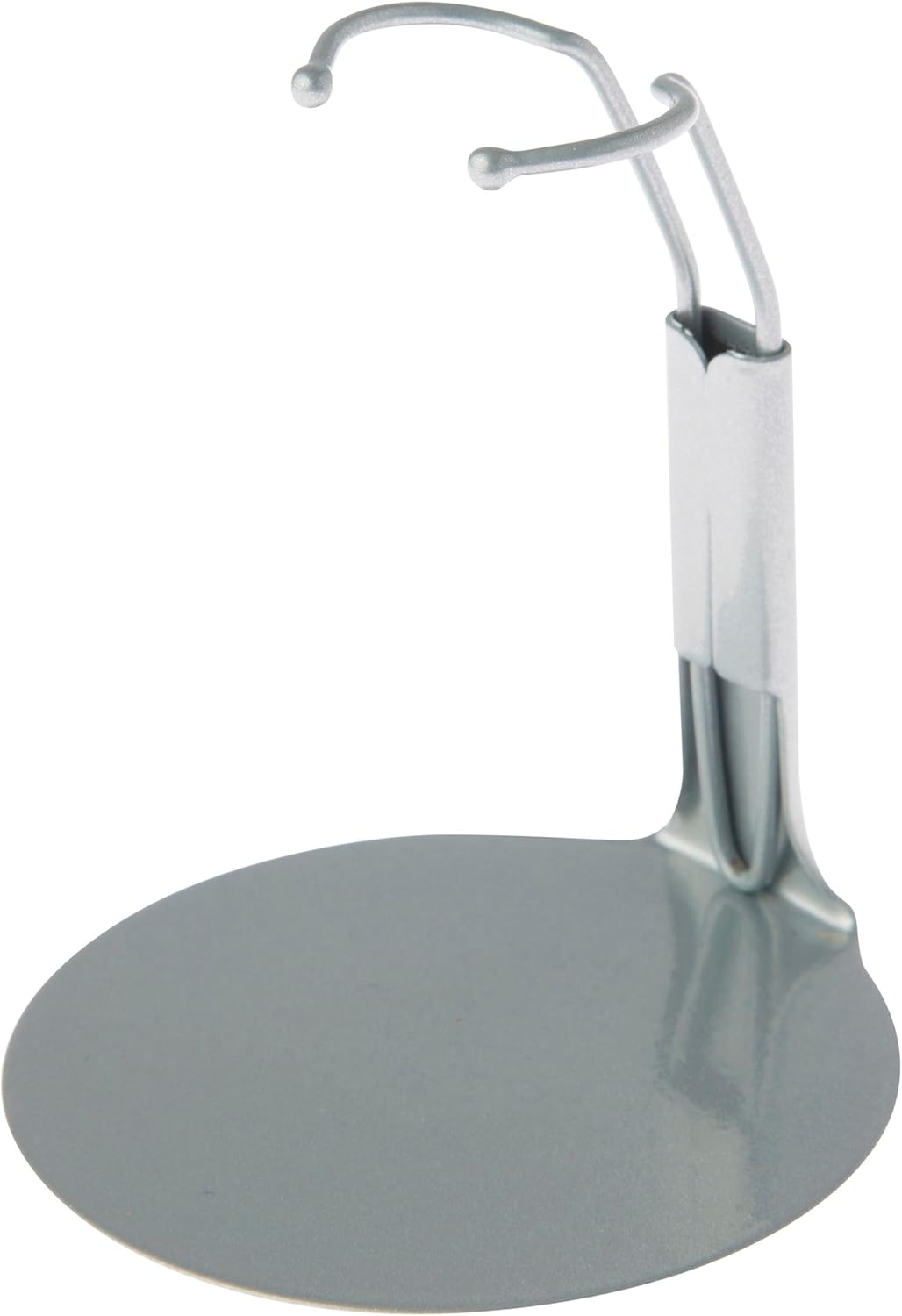 Plymor DSP-25S – Soporte de figura de acción ajustable plateado, se adapta a figuras de acción de 4.5, 5 y 5.5 pulgadas, la cintura es de 1 a 1.5