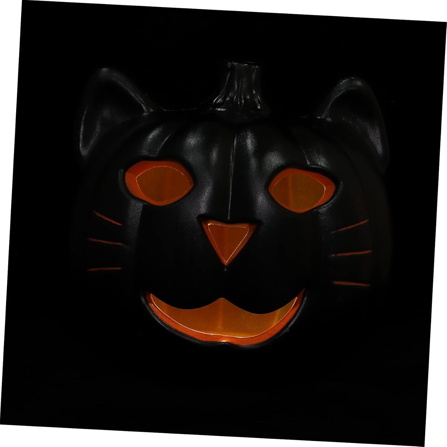 YARNOW 2 piezas de decoración de mesa de comedor de Jack-o-Lantern, adornos de Halloween, decoración de mesa de comedor, luces de calabaza de