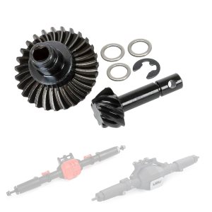Engranaje cónico RC, 278T Heavy Duty Overdrive Bevel Gear Set para 110 RC Crawler Axial SCX10 II AR4445 Capra Portal Axle Piezas de repuesto Engranaje cónico RC, 278T Heavy Duty Overdrive Bevel Gear Set para 110 RC Crawler Axial SCX10 II AR4445 Capra Portal Axle Piezas de repuesto