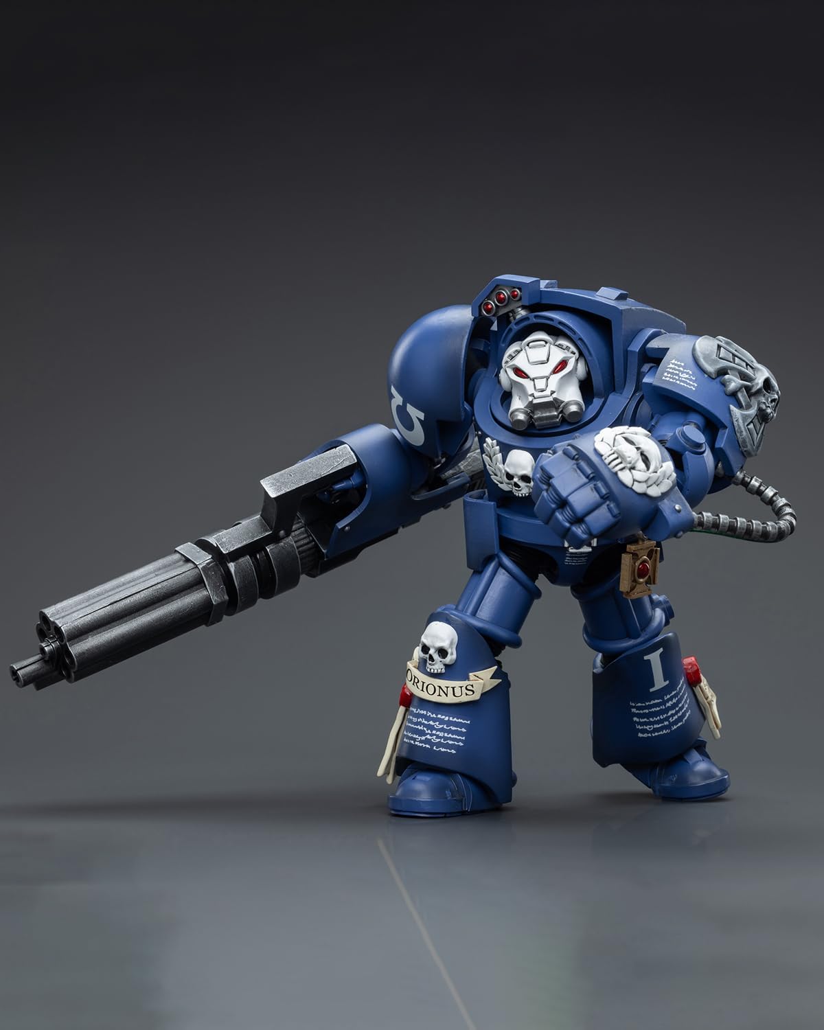Pipigirl JoyToy – Kit de figuras de acción de 40 K Space Marine con licencia 118 de soldado, ultramarines Terminators Brother Orionus, modelos de 4