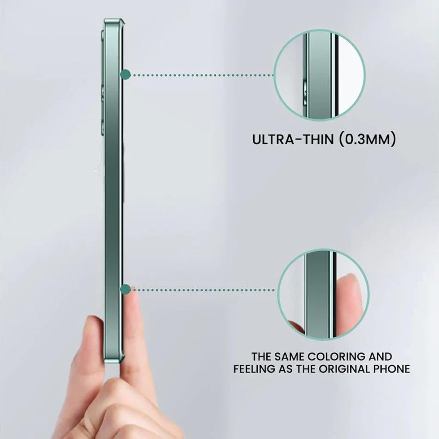 Streamer – Carcasa magnética de metal ultrafina para Samsung S21S22S23 (S22U x 1 unidad, plateado)