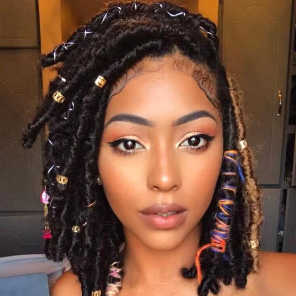 Marley Twist – 8 paquetes de cabello trenzado cubano, cabello Marley para rastas suaves, cabello previamente esponjado, 12 pulgadas, cabello de
