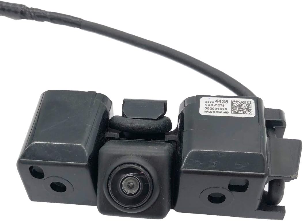 GERMBAN 23244435 Cámara trasera de advertencia de salida de carril de 8 pines de repuesto para GMC Sierra 2500HD 3500HD Chevrolet Silverado 2500HD