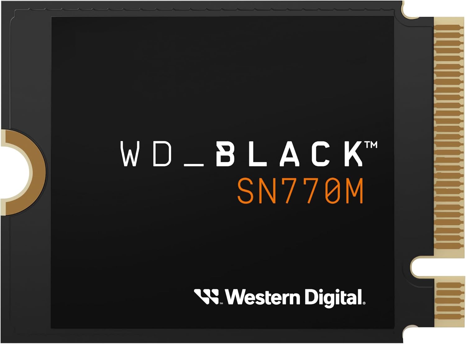 WD_BLACK SSD NVMe SN770M M.2 2230 de 500 GB para dispositivos de juego de mano, velocidades de hasta 5,150 MBs, TLC 3D NAND, ideal para Steam Deck y
