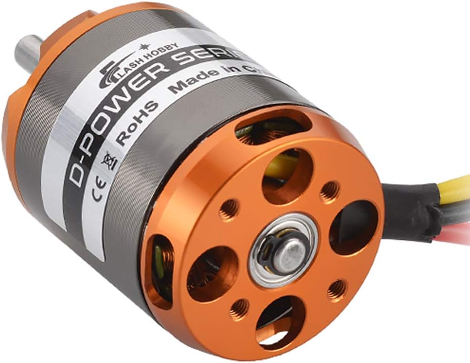 FLASH HOBBY Motor sin escobillas D3548 1100KV Outrunner Motor para Mini Multicopters RC Avión Helicóptero Avión de ala fija
