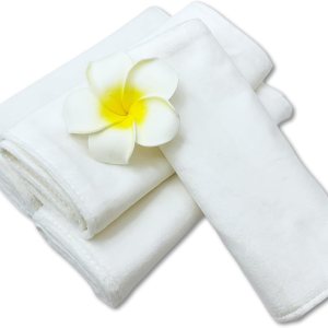 Paquete de 4 piezas de franela de algodón orgánico para aceite de ricino, tela de franela reemplazable para envoltura de aceite de ricino, franela Paquete de 4 piezas de franela de algodón orgánico para aceite de ricino, tela de franela reemplazable para envoltura de aceite de ricino, franela