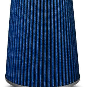 BLUE – Filtro de aire seco de repuesto para camión de entrada de aire frío de 3.5 pulgadas (3.504 in) de rendimiento, lavable, con abrazadera (8 BLUE – Filtro de aire seco de repuesto para camión de entrada de aire frío de 3.5 pulgadas (3.504 in) de rendimiento, lavable, con abrazadera (8