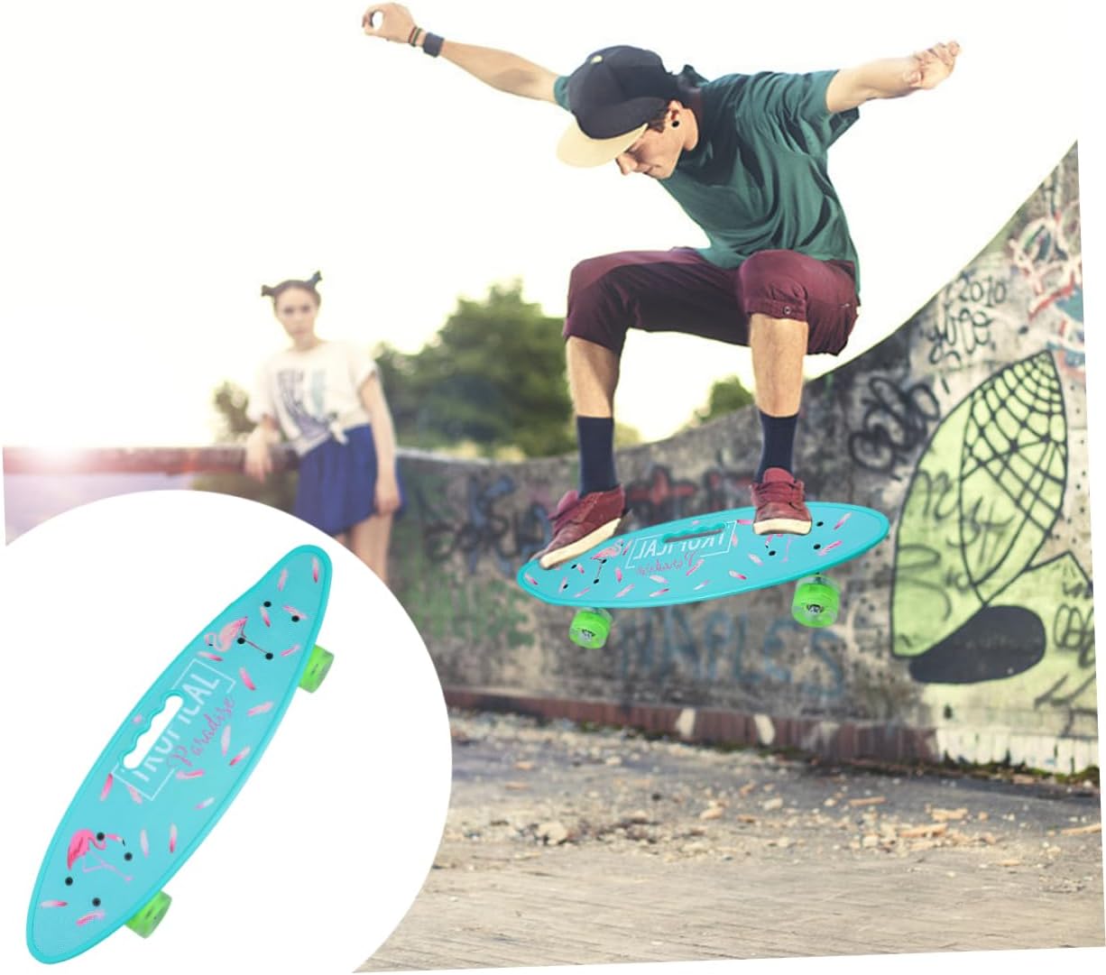 BESPORTBLE 1pc Scooter Niños Juguetes Motocicleta Juguetes Niños Scooters Niños al aire libre Playsets Skateboard Banana Board