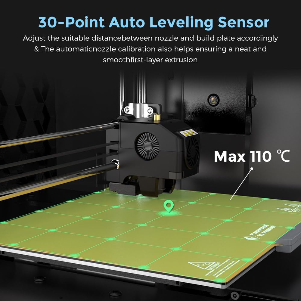 FLASHFORGE Impresora 3D Adventurer 4 Pro, nivelación automática de 30 puntos, sistema de enfriamiento eficiente, velocidad de impresión 5 veces más