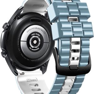 Bandas de 0.866 pulgadas para Garmin Vivoactive 4, banda de silicona suave para Fossil Gen 5 4, Amazfit GTR 3, Huawei Watch 3, Watch GT2, Pebble Time Bandas de 0.866 pulgadas para Garmin Vivoactive 4, banda de silicona suave para Fossil Gen 5 4, Amazfit GTR 3, Huawei Watch 3, Watch GT2, Pebble Time