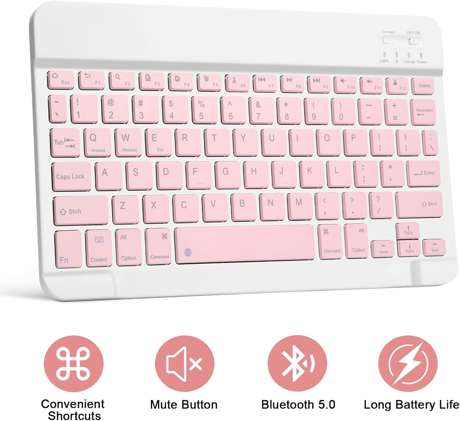 GOKOCO Funda con teclado para Samsung Galaxy Tab S9 2023 de 11 pulgadas, funda de teclado desmontable magnética con soporte para S Pen para