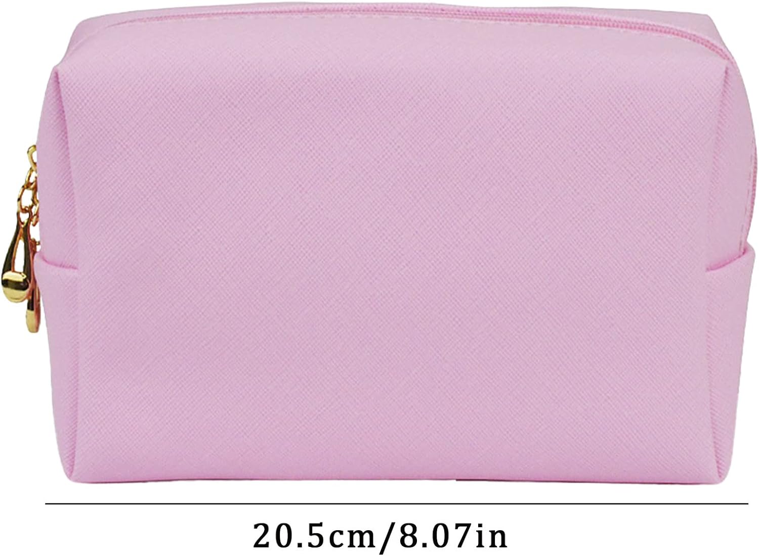 Bolsa de maquillaje para mujer, bolsa de maquillaje de alto nivel de apariencia, portátil, cuadrada, linda, de viaje, bolsa organizadora de