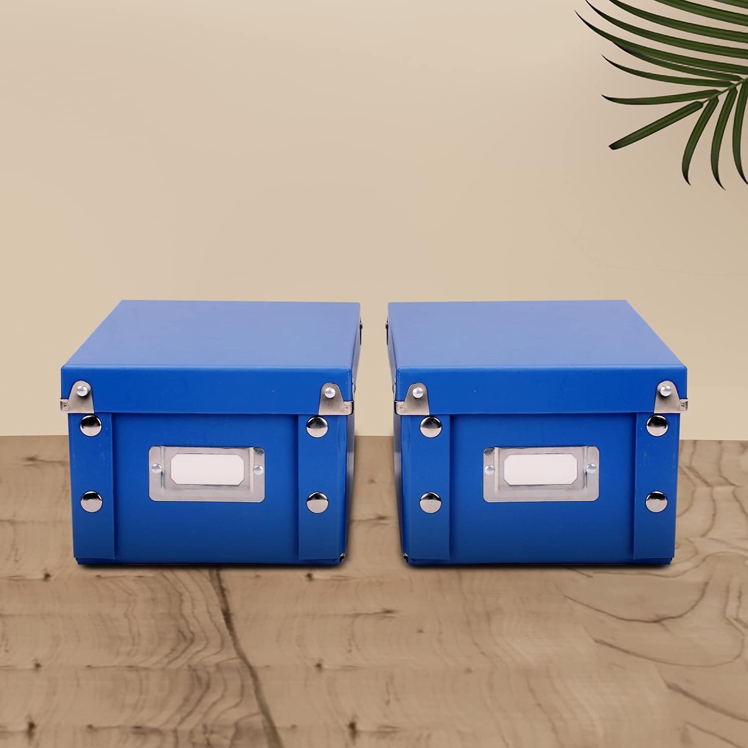 Snap-N-Store Caja de almacenamiento con soporte para tarjetas de índice, caja organizadora plegable para 1100 tarjetas flash, tarjetas de negocios,